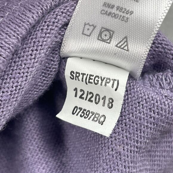 Alternative Shirt Mens XL Purple Heather Raglan Long Sleeve Crewneck Bright Soft - Picture 7 of 7